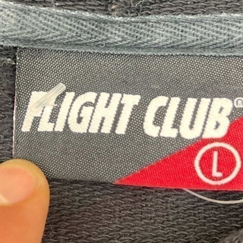 Y2k Flight Club Ny Graphic Hoodie View 3